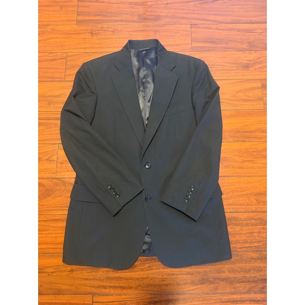 Brooks Brothers Mens 38R Navy Blue Two Button Blazer Sport Coat Jacket